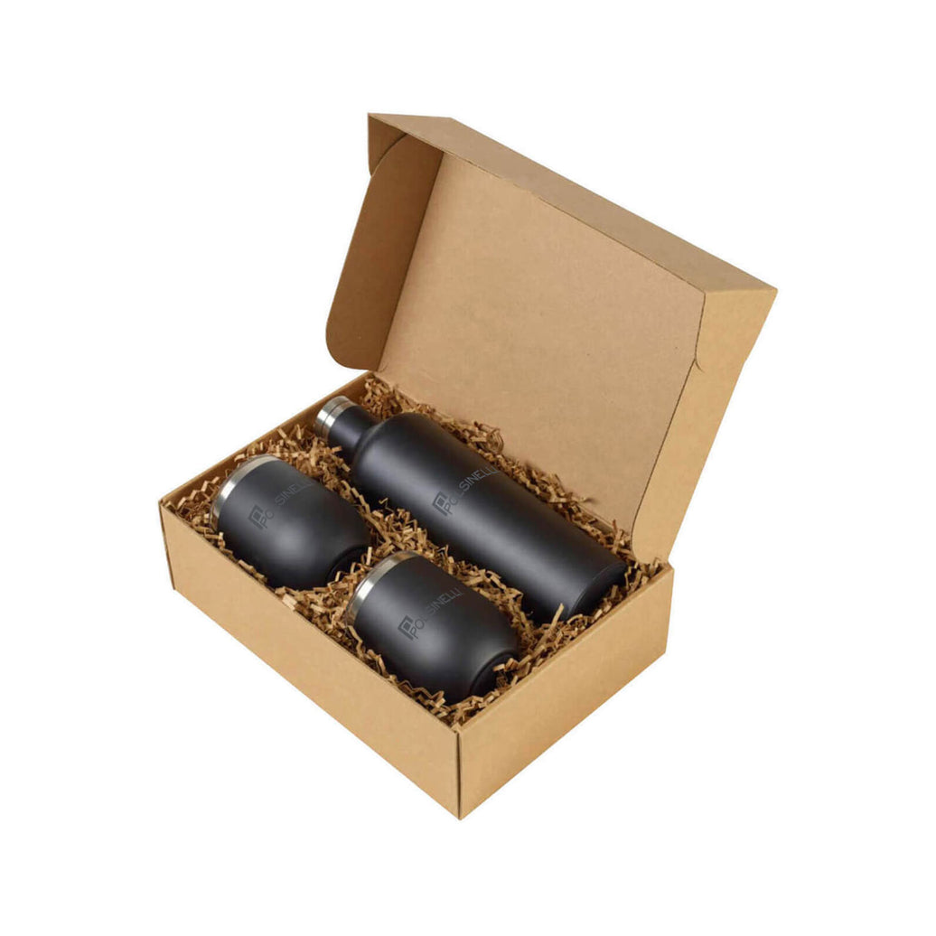 Corkcicle Canteen & Stemless Wine Cup Gift Set