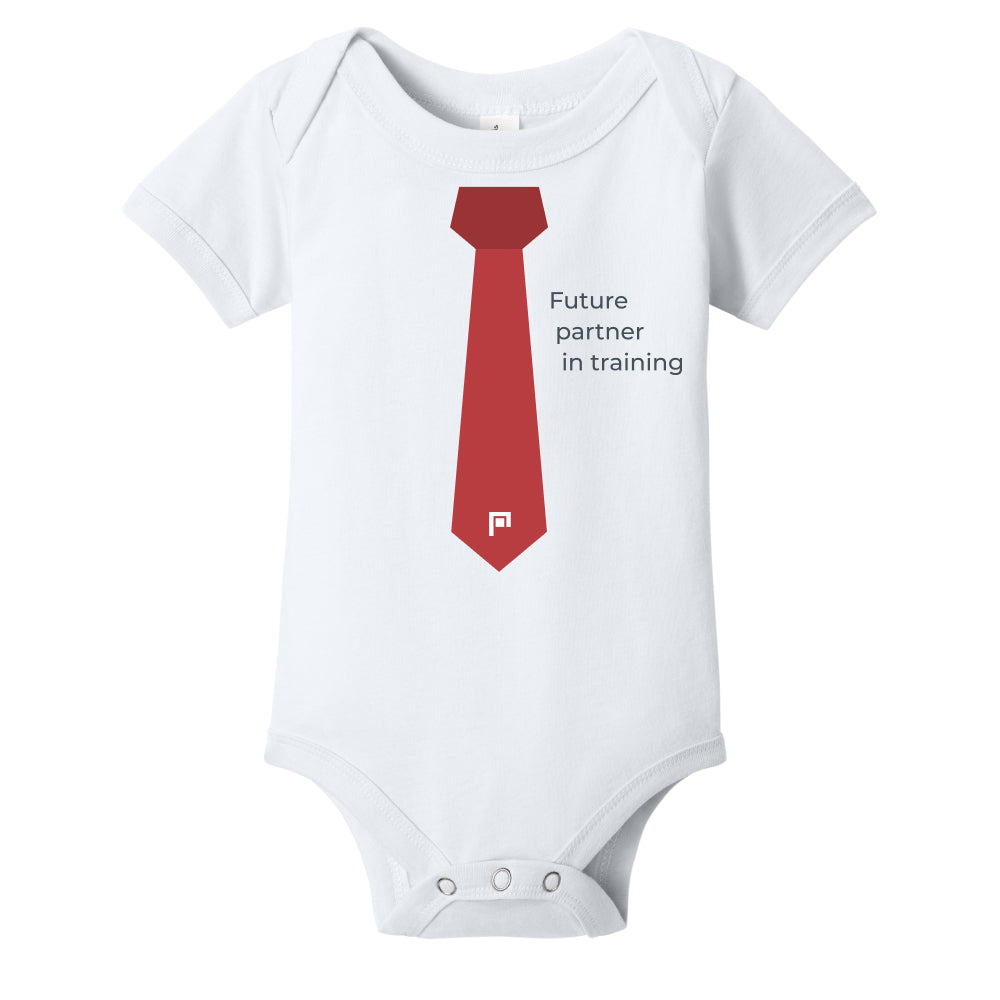"Future Partner In Training" Baby Onsie