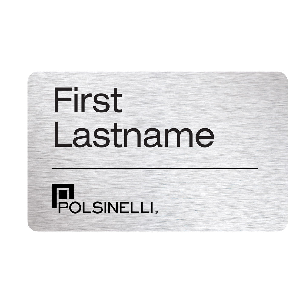 Metal Name Badge