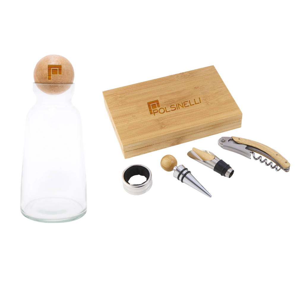 Wine & Decanter Gift Set