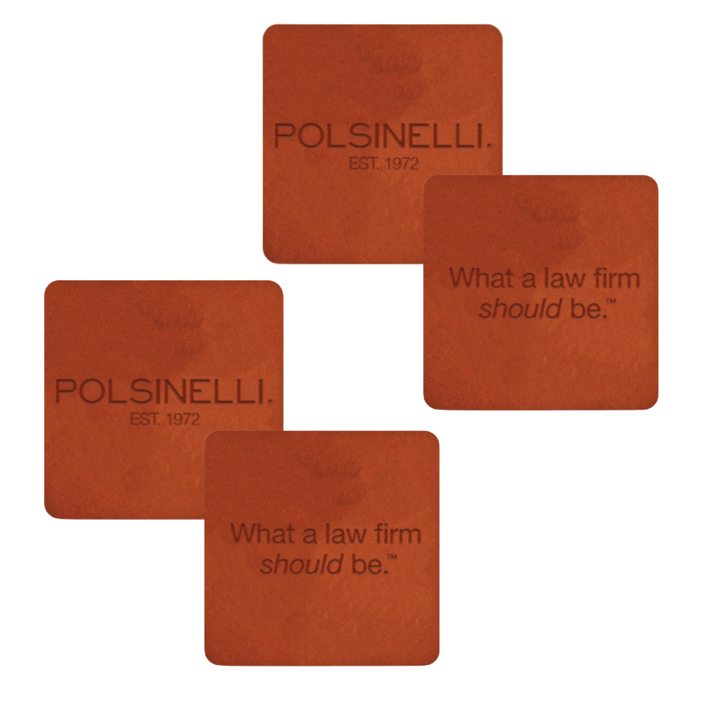 Sandlot Goods Leather Coasters - Set of 4